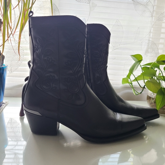 Massimo Dutti Cowboy Boots - Picture 4 of 8